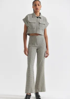 Gillie Trouser - Biscuit Multi