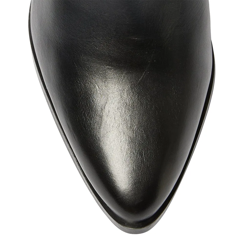 Ranger Boot in Black Leather